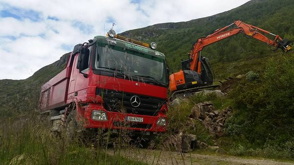 Gravearbeid utført av Brødrene Lium AS