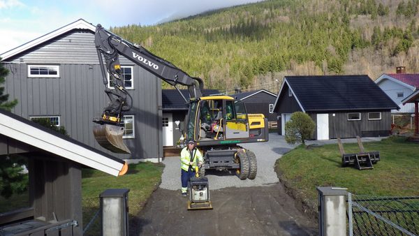 Maskinentreprenørarbeid utført av Brødrene Lium AS