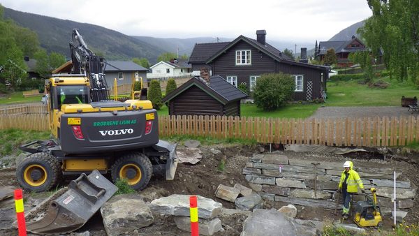 Maskinentreprenørarbeid utført av Brødrene Lium AS