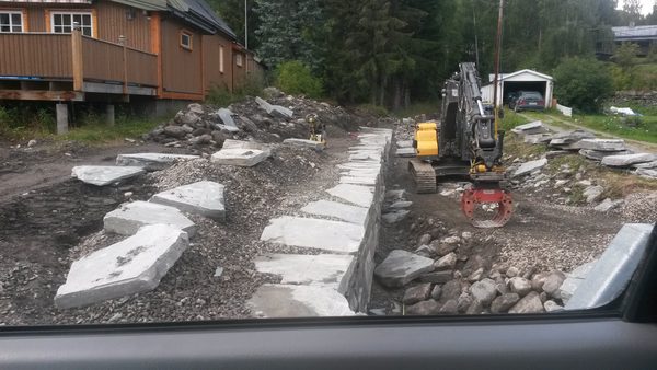 Maskinentreprenørarbeid utført av Brødrene Lium AS