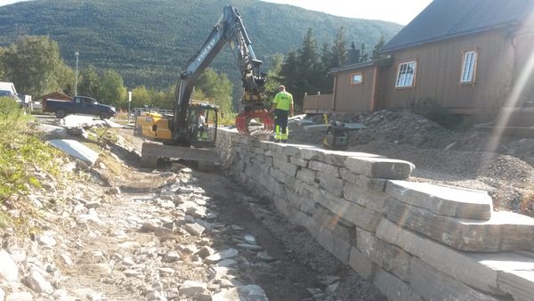 Maskinentreprenørarbeid utført av Brødrene Lium AS