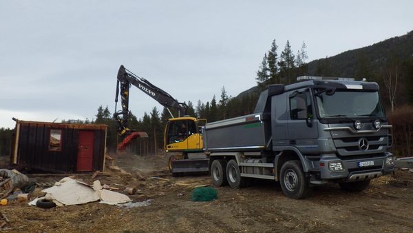 Maskinentreprenørarbeid utført av Brødrene Lium AS